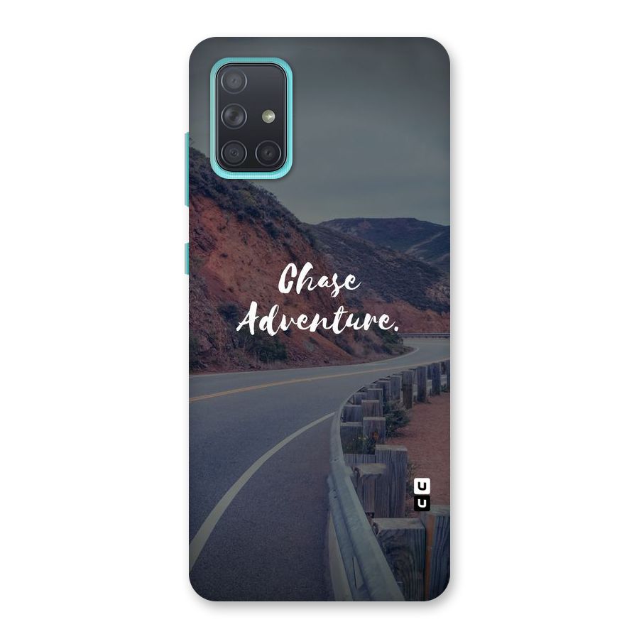 Chase Adventure Back Case for Galaxy A71
