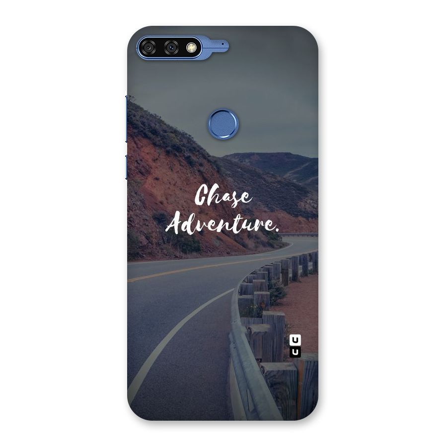 Chase Adventure Back Case for Honor 7C