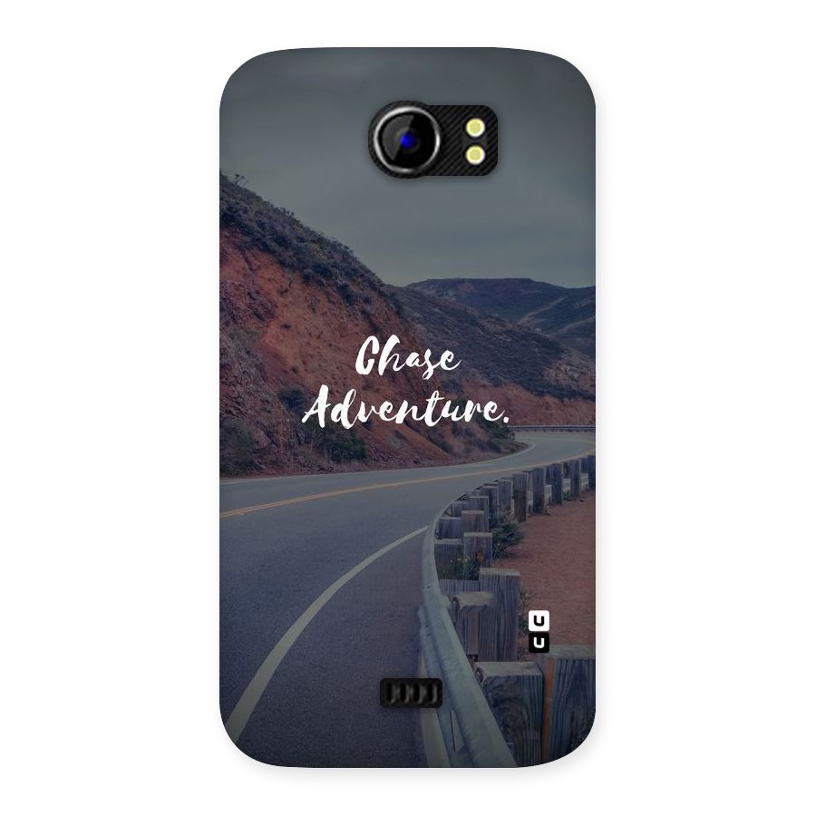 Chase Adventure Back Case for Micromax Canvas 2 A110