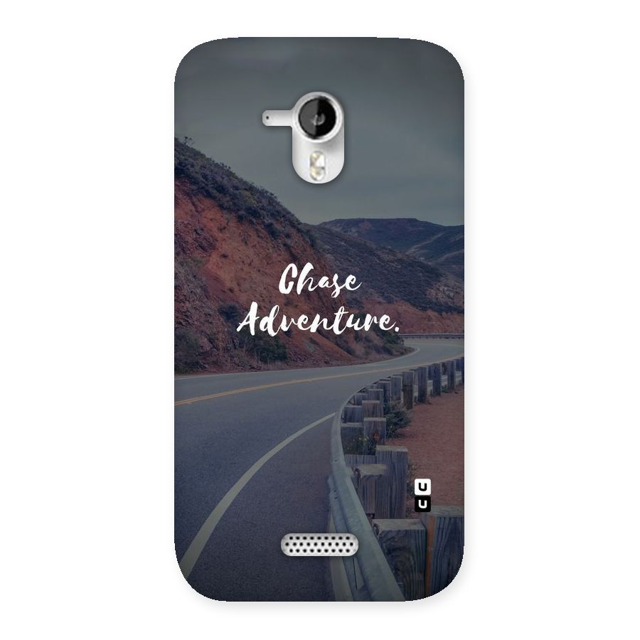 Chase Adventure Back Case for Micromax Canvas HD A116