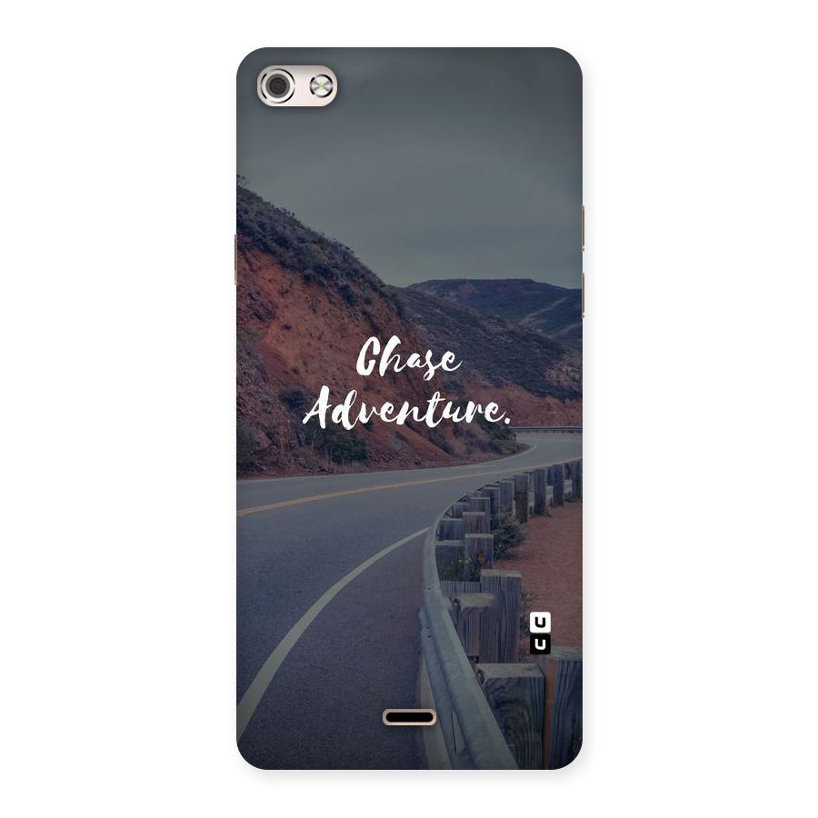 Chase Adventure Back Case for Micromax Canvas Silver 5