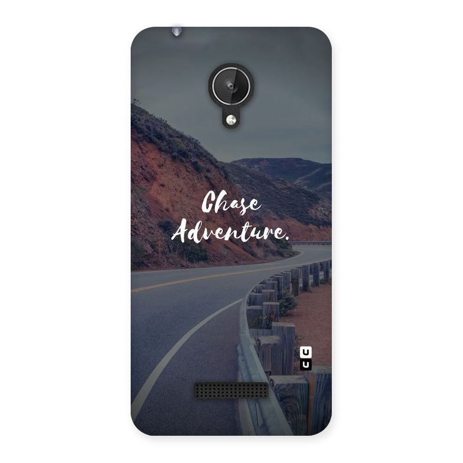 Chase Adventure Back Case for Micromax Canvas Spark Q380