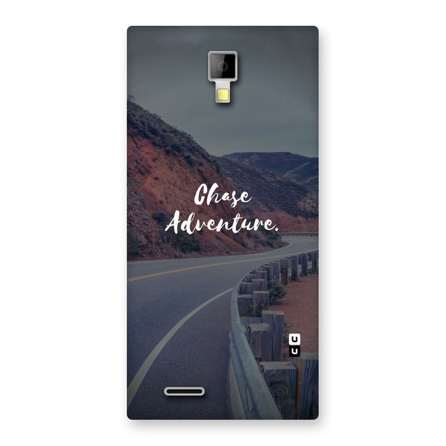 Chase Adventure Back Case for Micromax Canvas Xpress A99