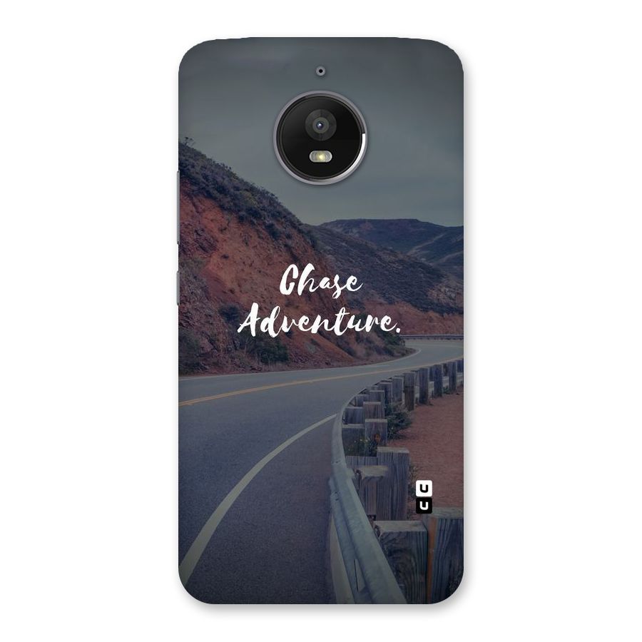 Chase Adventure Back Case for Moto E4 Plus