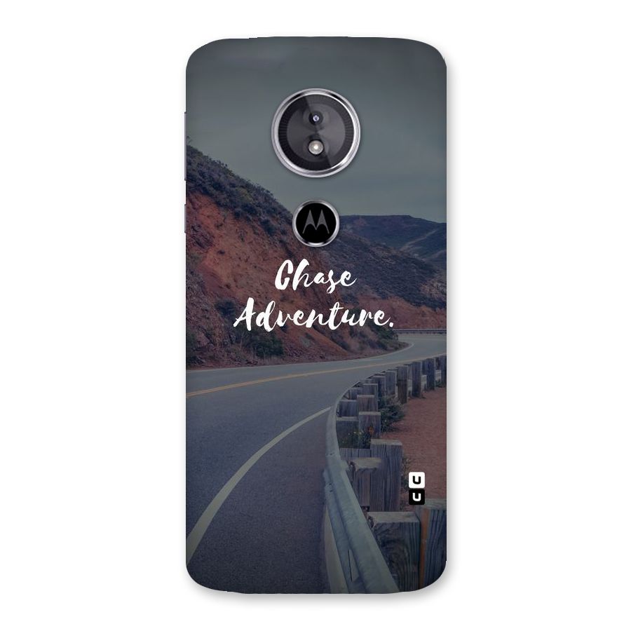 Chase Adventure Back Case for Moto E5