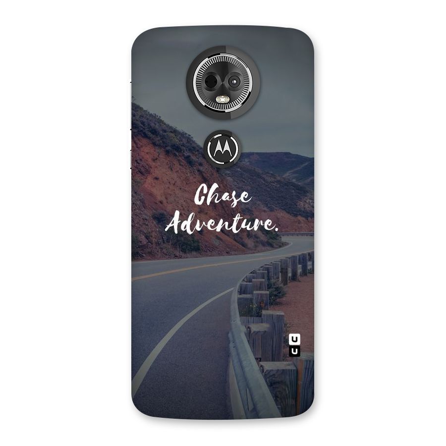 Chase Adventure Back Case for Moto E5 Plus