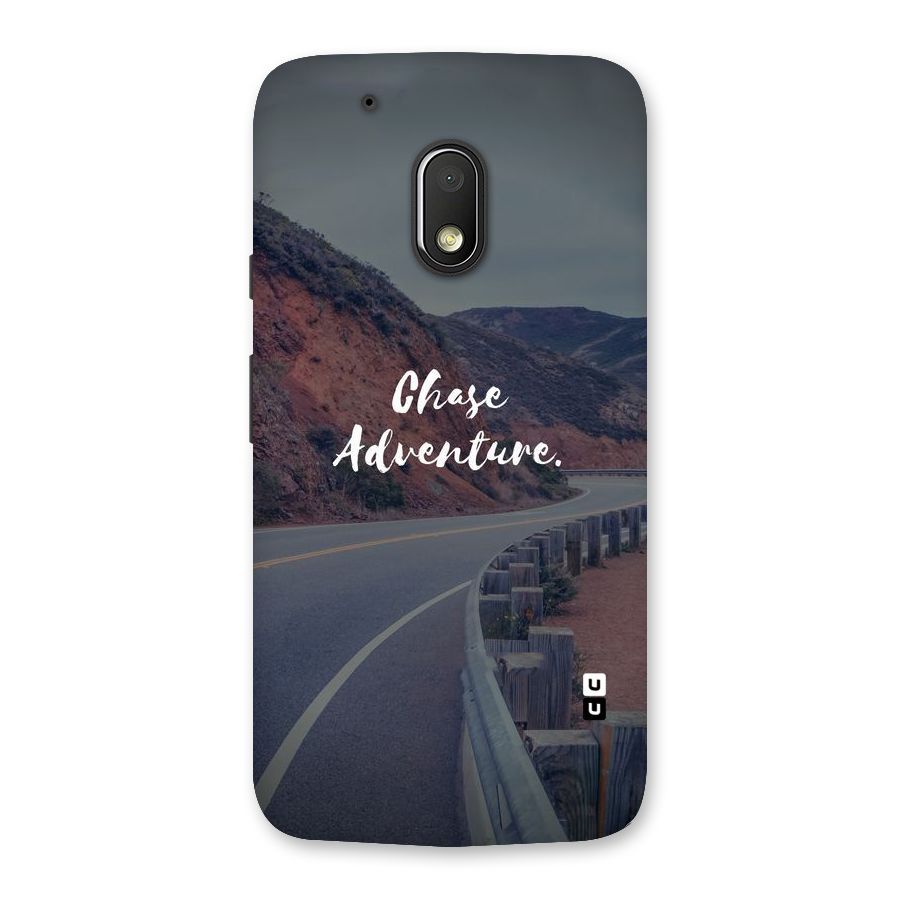 Chase Adventure Back Case for Moto G4 Play