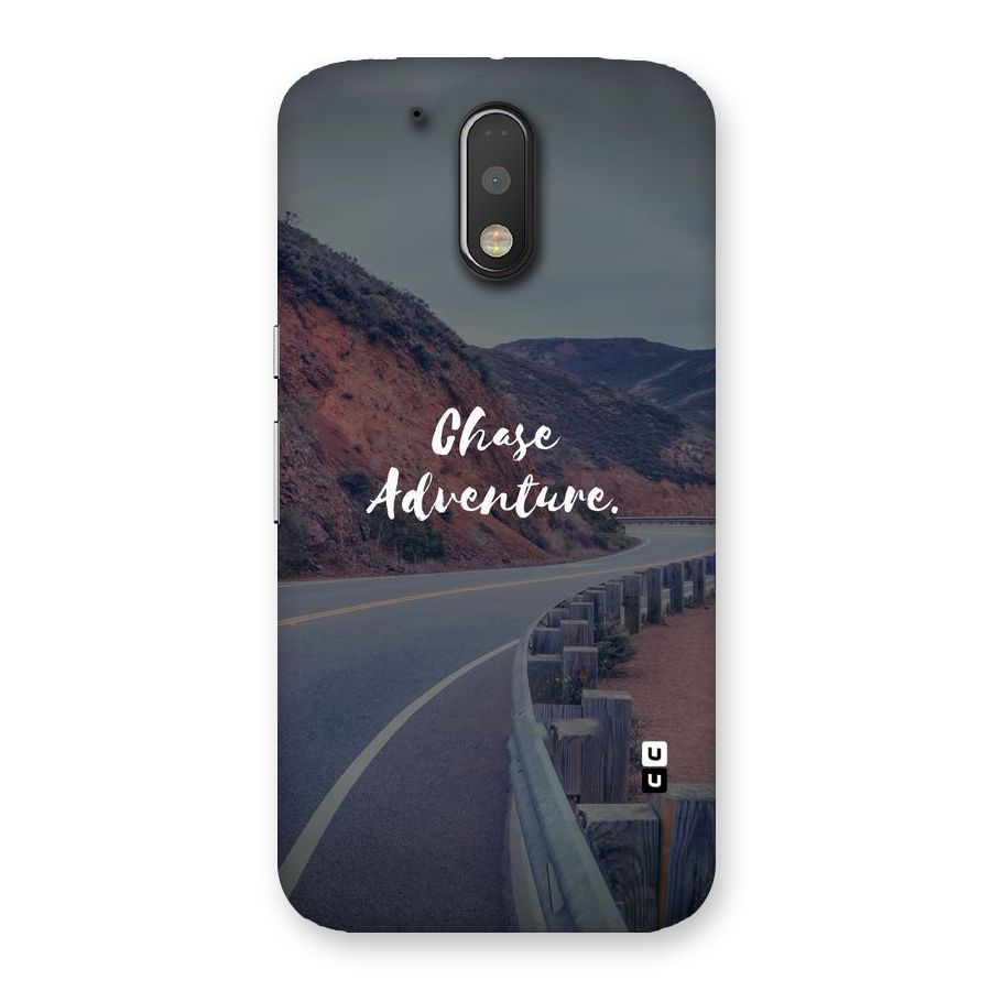 Chase Adventure Back Case for Motorola Moto G4 Plus