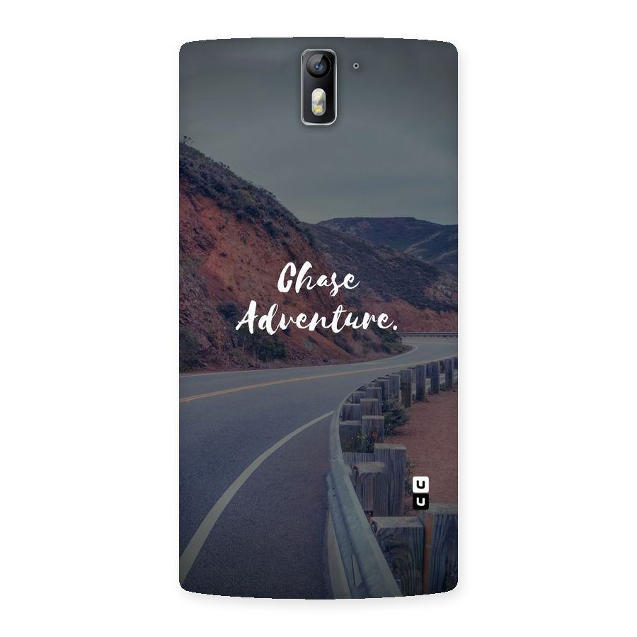 Chase Adventure Back Case for One Plus One