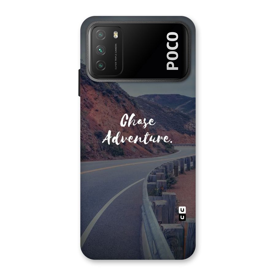 Chase Adventure Back Case for Poco M3