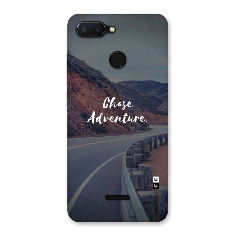 Chase Adventure Back Case for Redmi 6