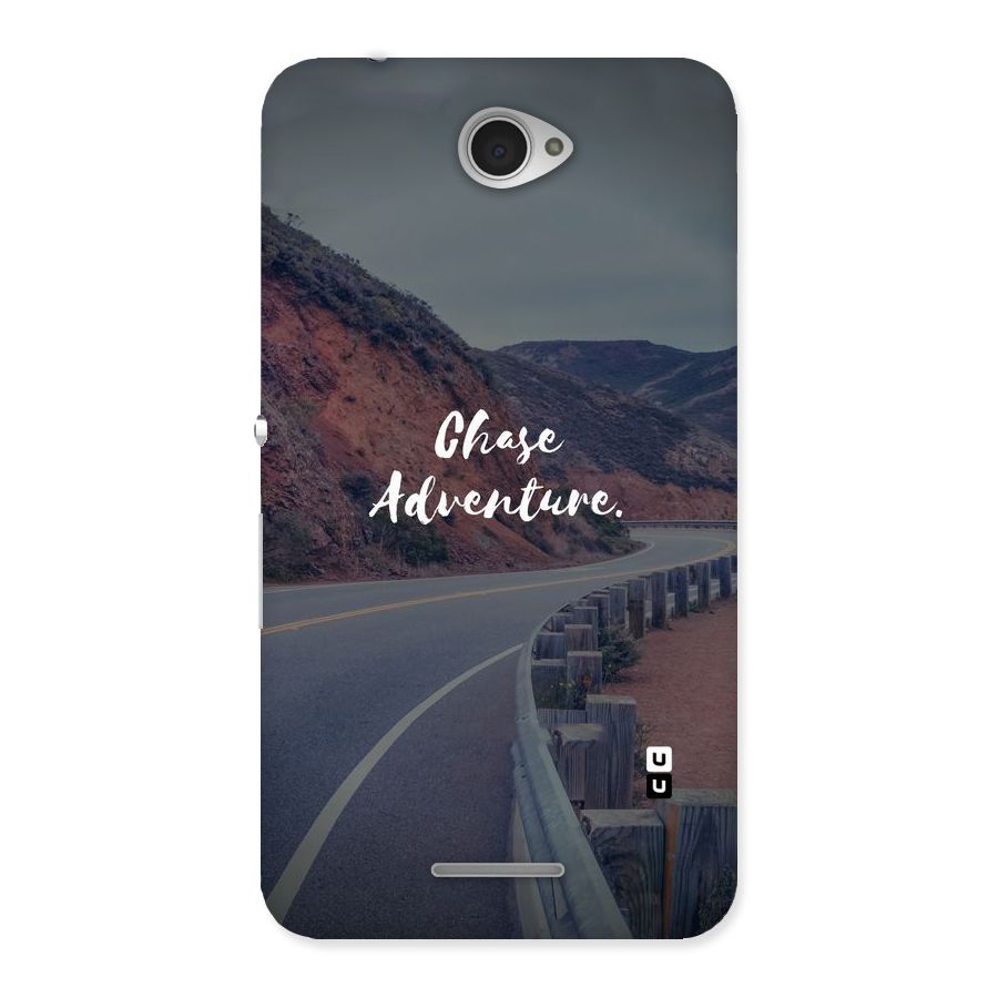 Chase Adventure Back Case for Sony Xperia E4