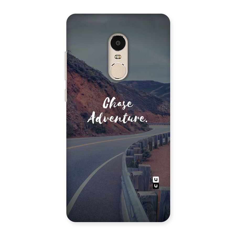 Chase Adventure Back Case for Xiaomi Redmi Note 4