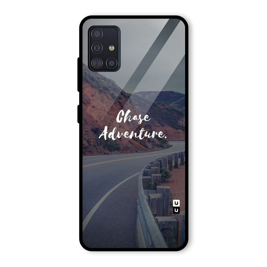 Chase Adventure Glass Back Case for Galaxy A51