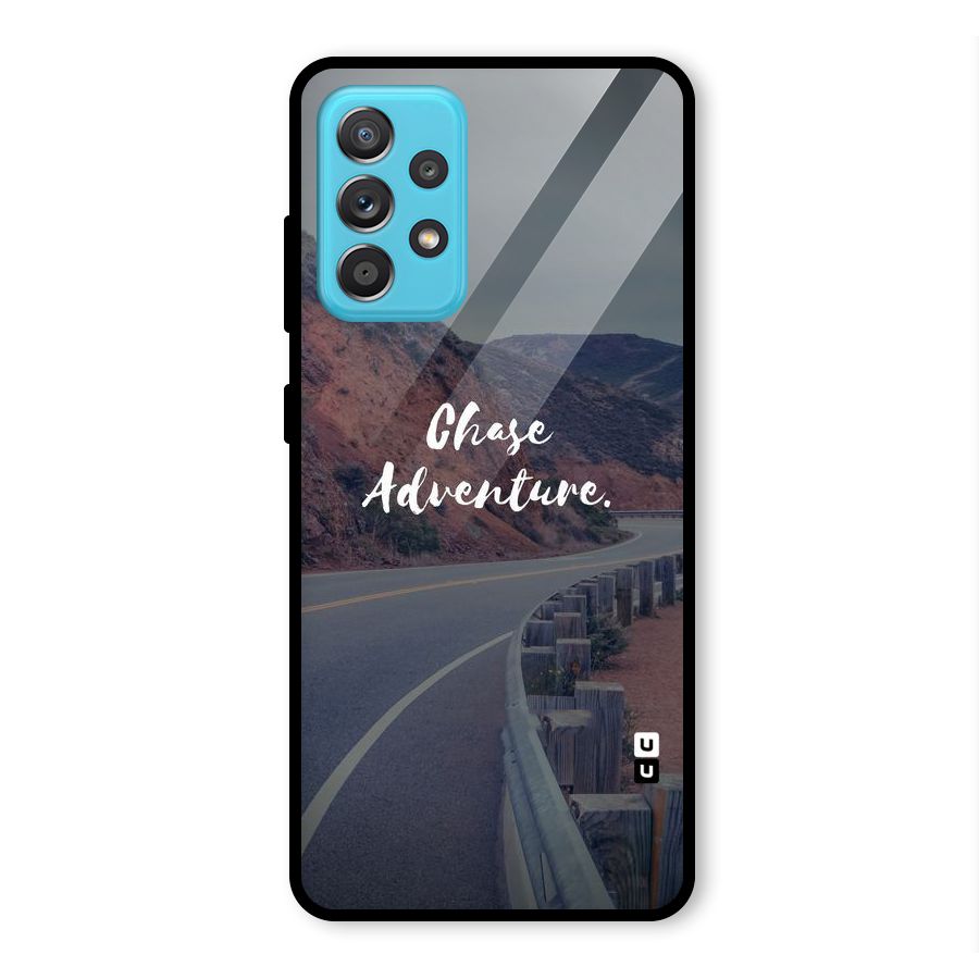 Chase Adventure Glass Back Case for Galaxy A52s 5G