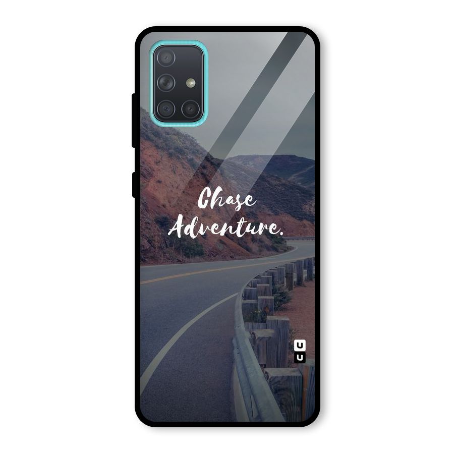 Chase Adventure Glass Back Case for Galaxy A71