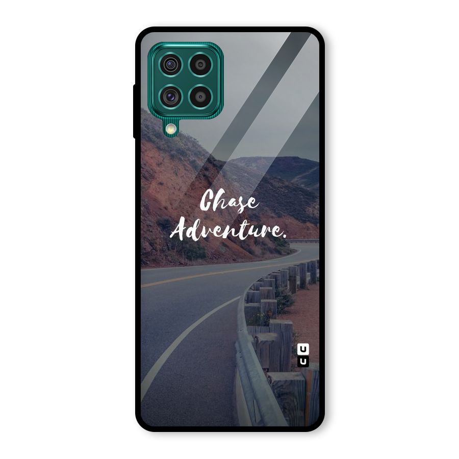 Chase Adventure Glass Back Case for Galaxy F62