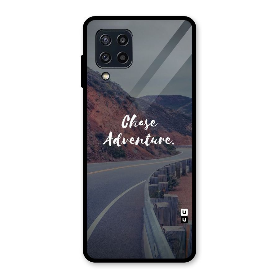 Chase Adventure Glass Back Case for Galaxy M32