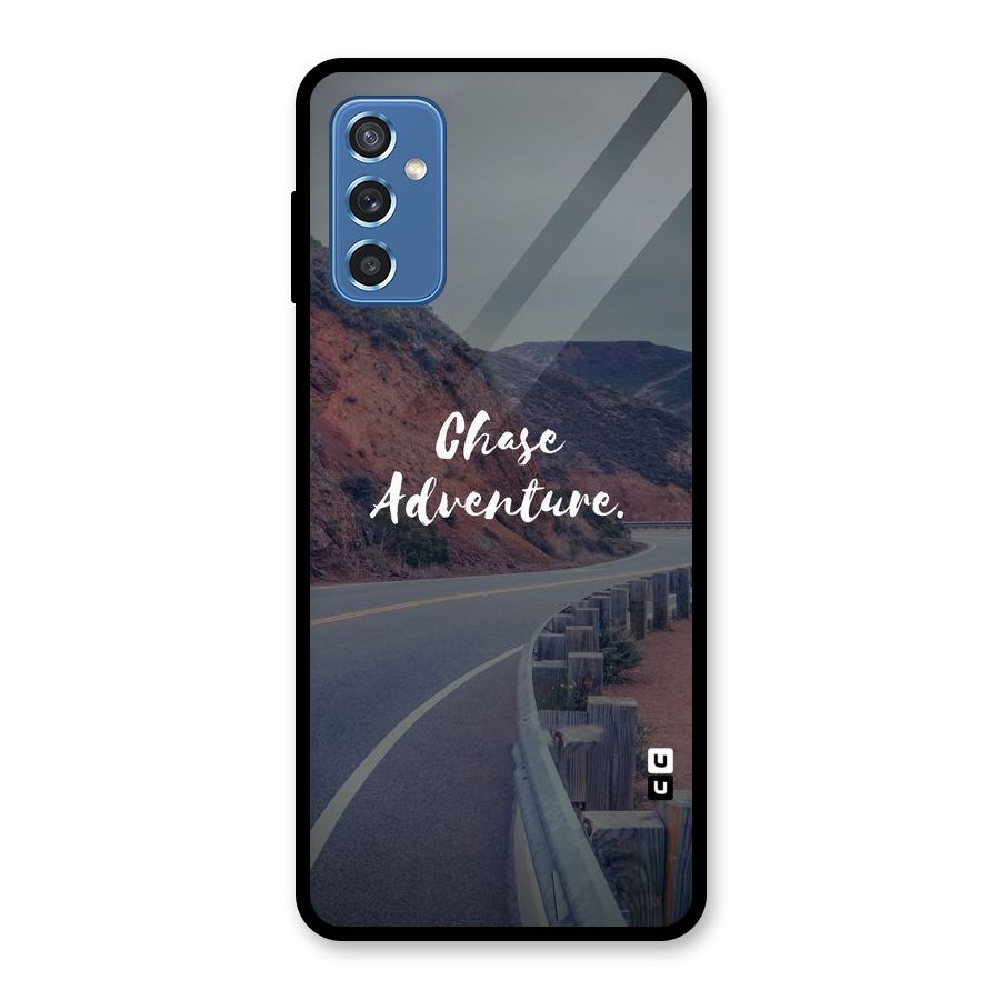Chase Adventure Glass Back Case for Galaxy M52 5G