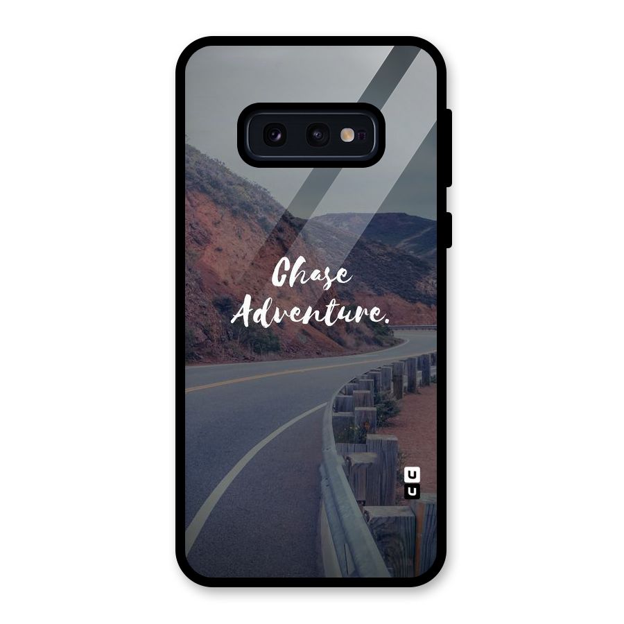Chase Adventure Glass Back Case for Galaxy S10e