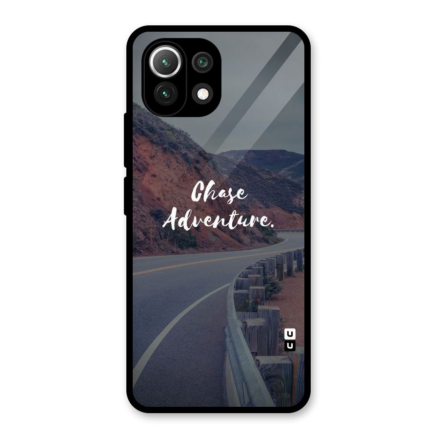 Chase Adventure Glass Back Case for Mi 11 Lite