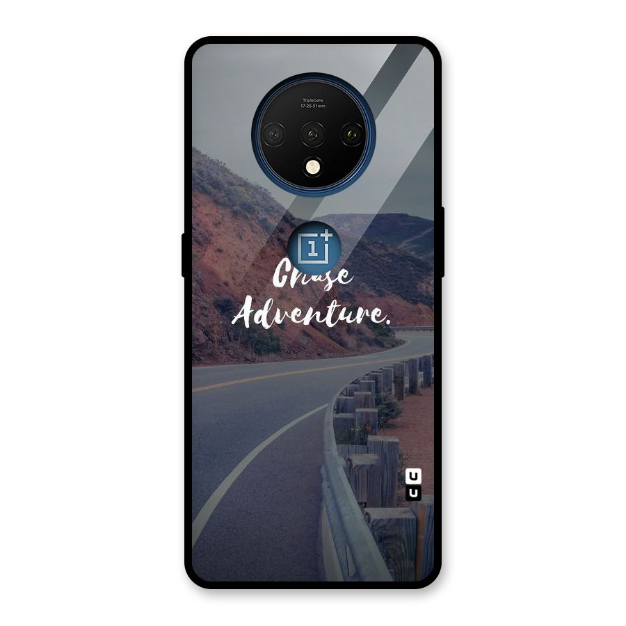 Chase Adventure Glass Back Case for OnePlus 7T