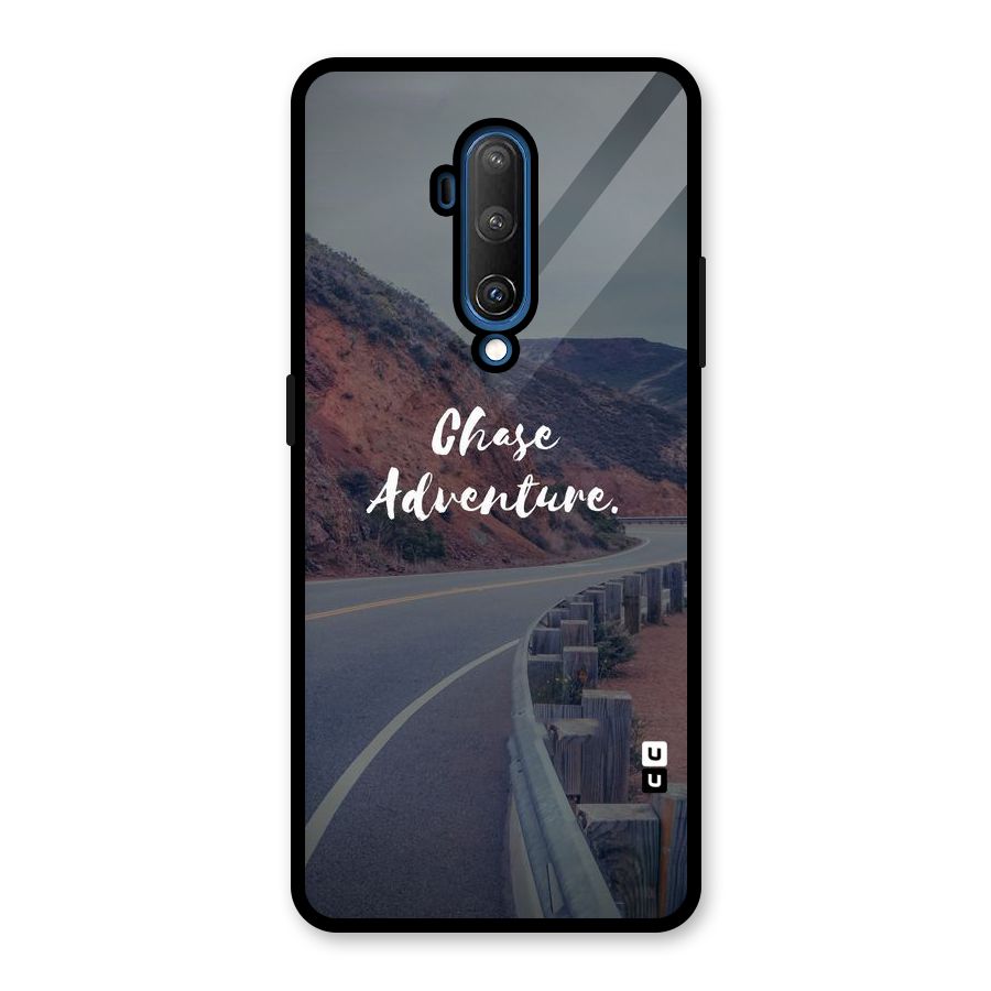 Chase Adventure Glass Back Case for OnePlus 7T Pro