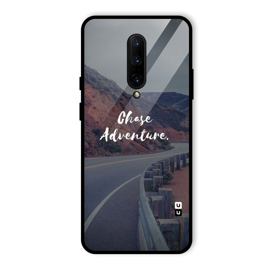 Chase Adventure Glass Back Case for OnePlus 7 Pro