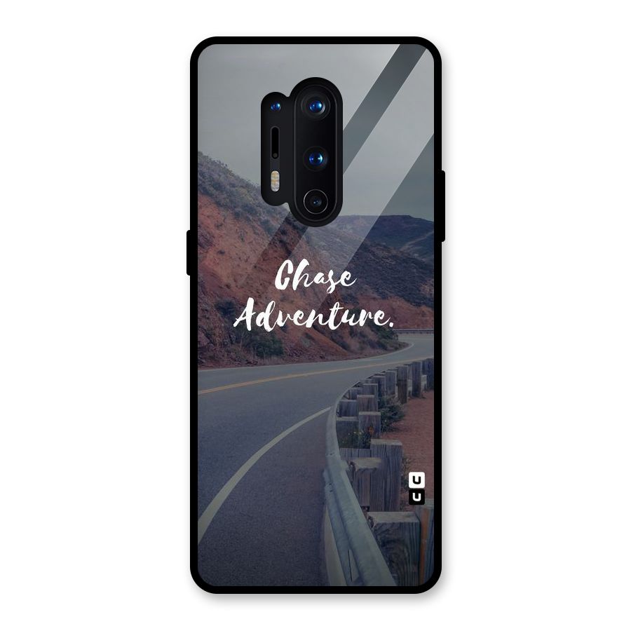 Chase Adventure Glass Back Case for OnePlus 8 Pro