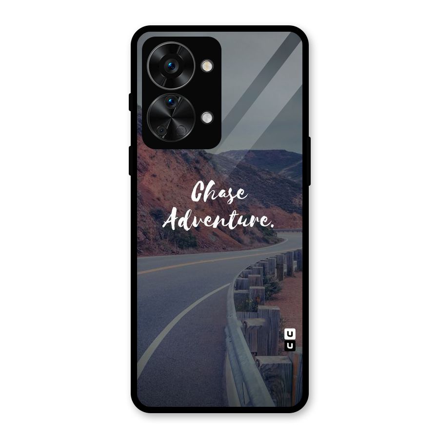 Chase Adventure Glass Back Case for OnePlus Nord 2T