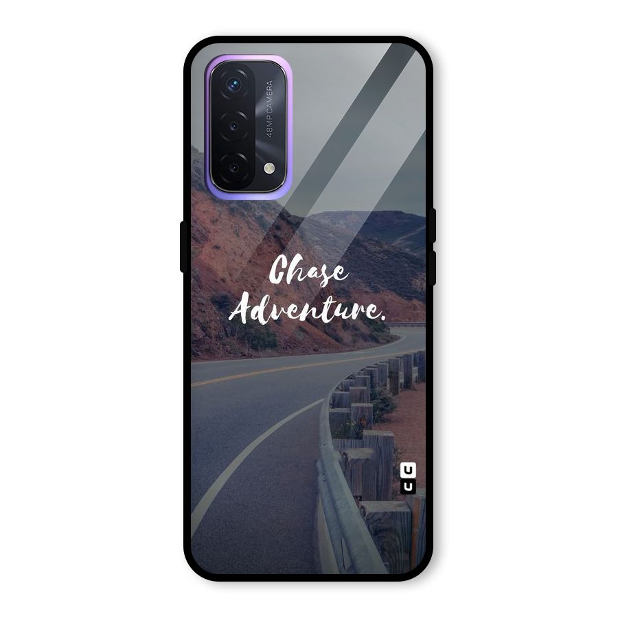 Chase Adventure Glass Back Case for Oppo A74 5G