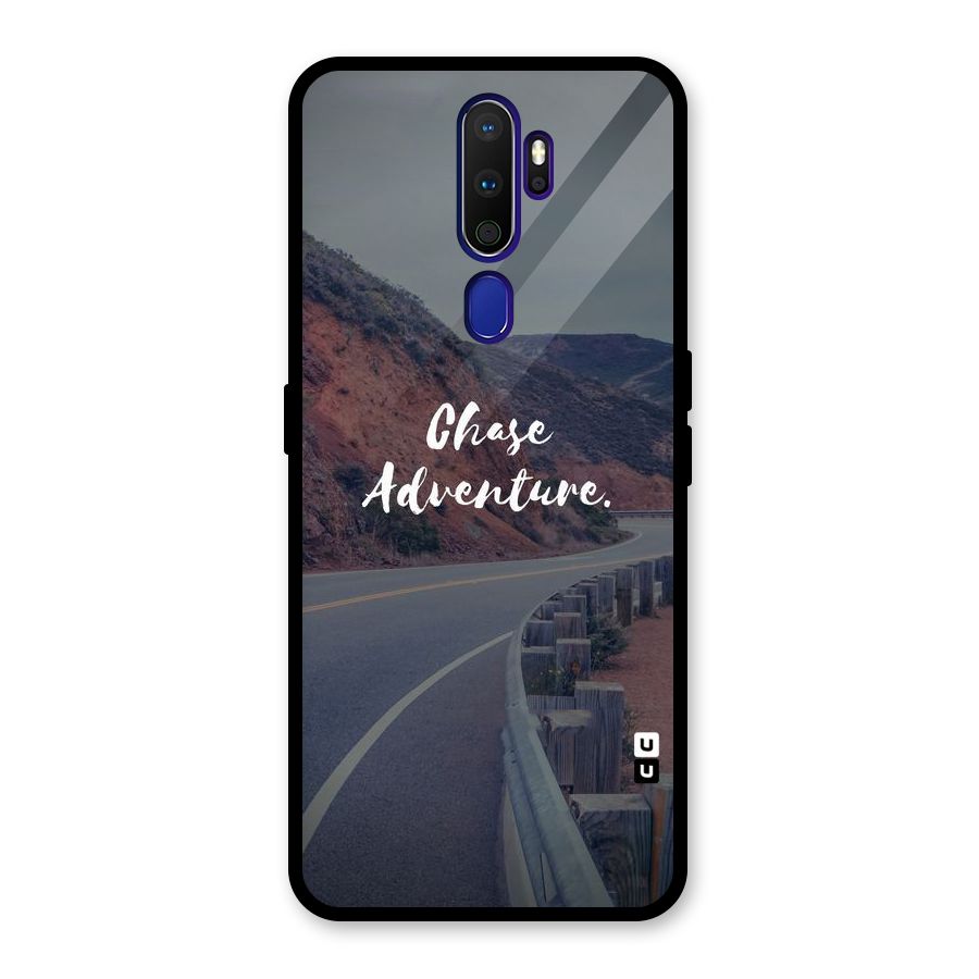 Chase Adventure Glass Back Case for Oppo A9 (2020)