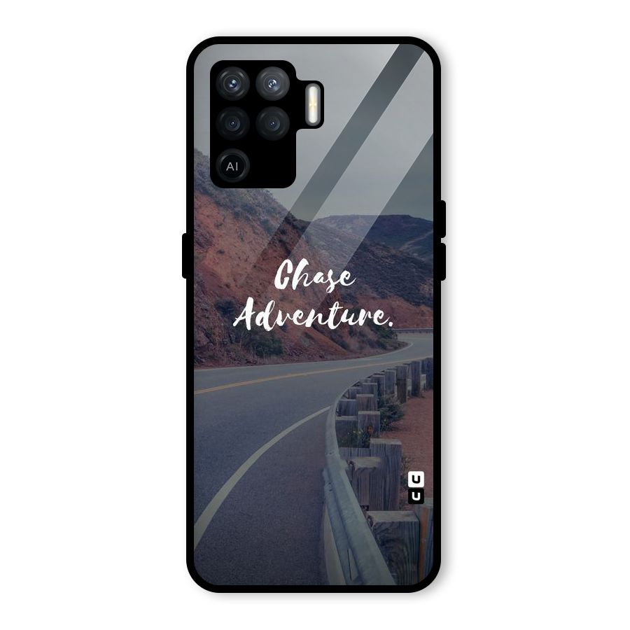 Chase Adventure Glass Back Case for Oppo F19 Pro