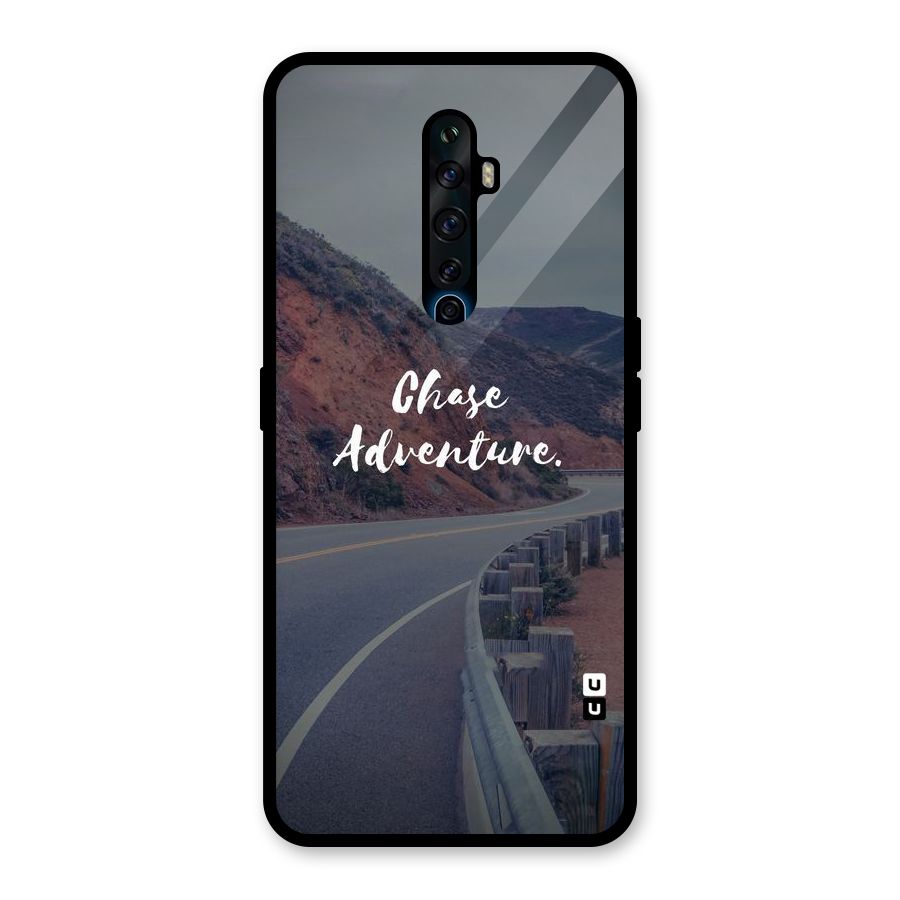 Chase Adventure Glass Back Case for Oppo Reno2 F