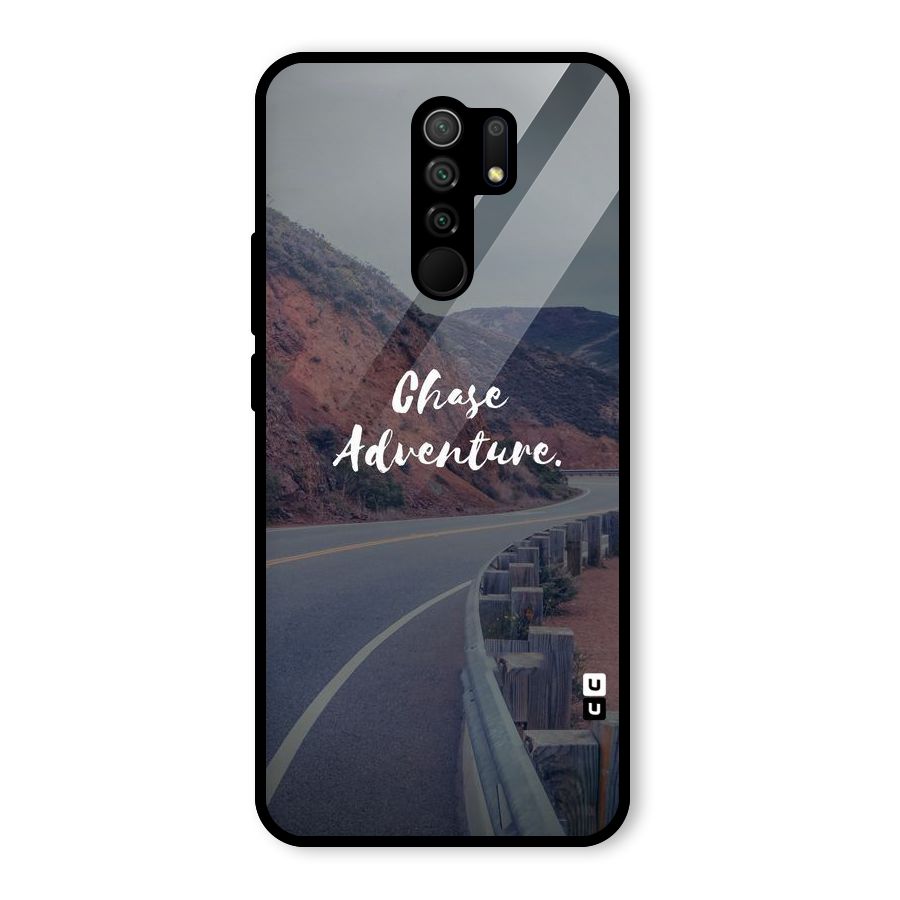 Chase Adventure Glass Back Case for Poco M2