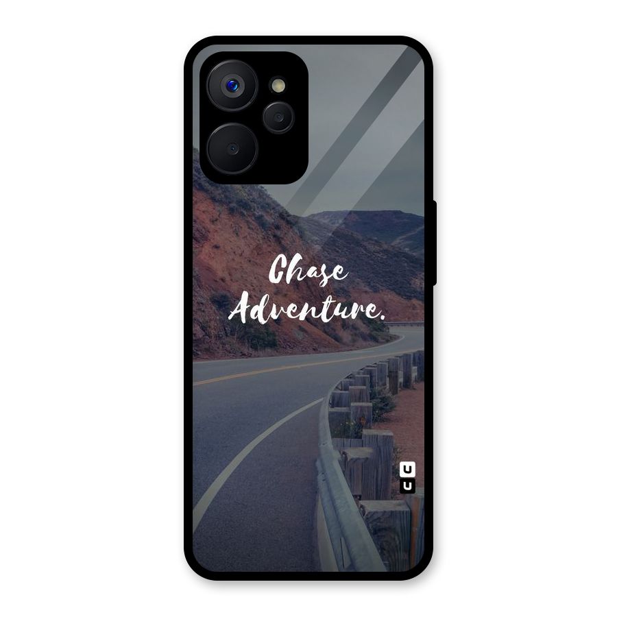 Chase Adventure Glass Back Case for Realme 9i 5G