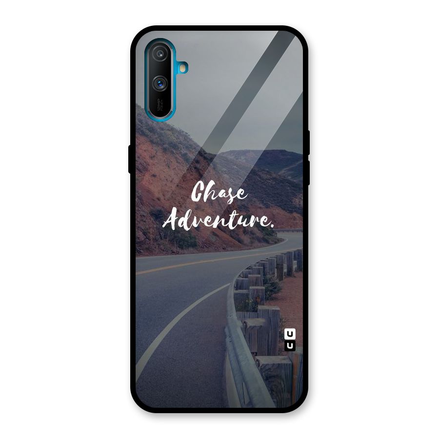 Chase Adventure Glass Back Case for Realme C3