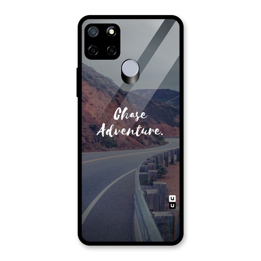 Chase Adventure Glass Back Case for Realme Narzo 30A