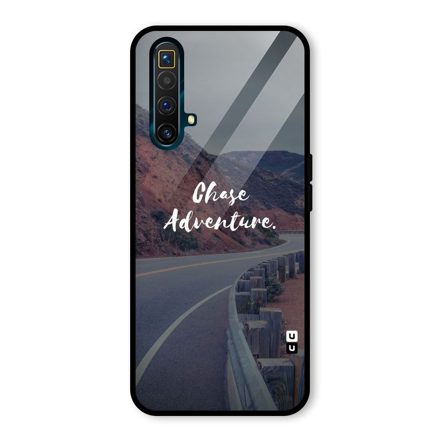 Chase Adventure Glass Back Case for Realme X3