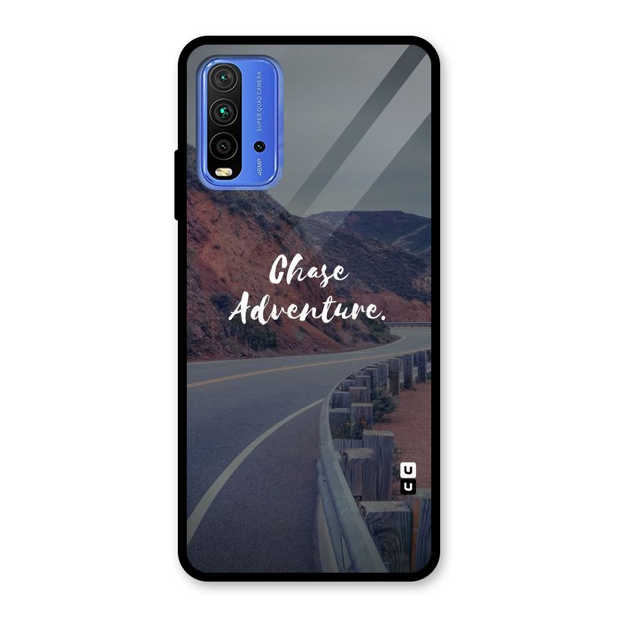 Chase Adventure Glass Back Case for Redmi 9 Power