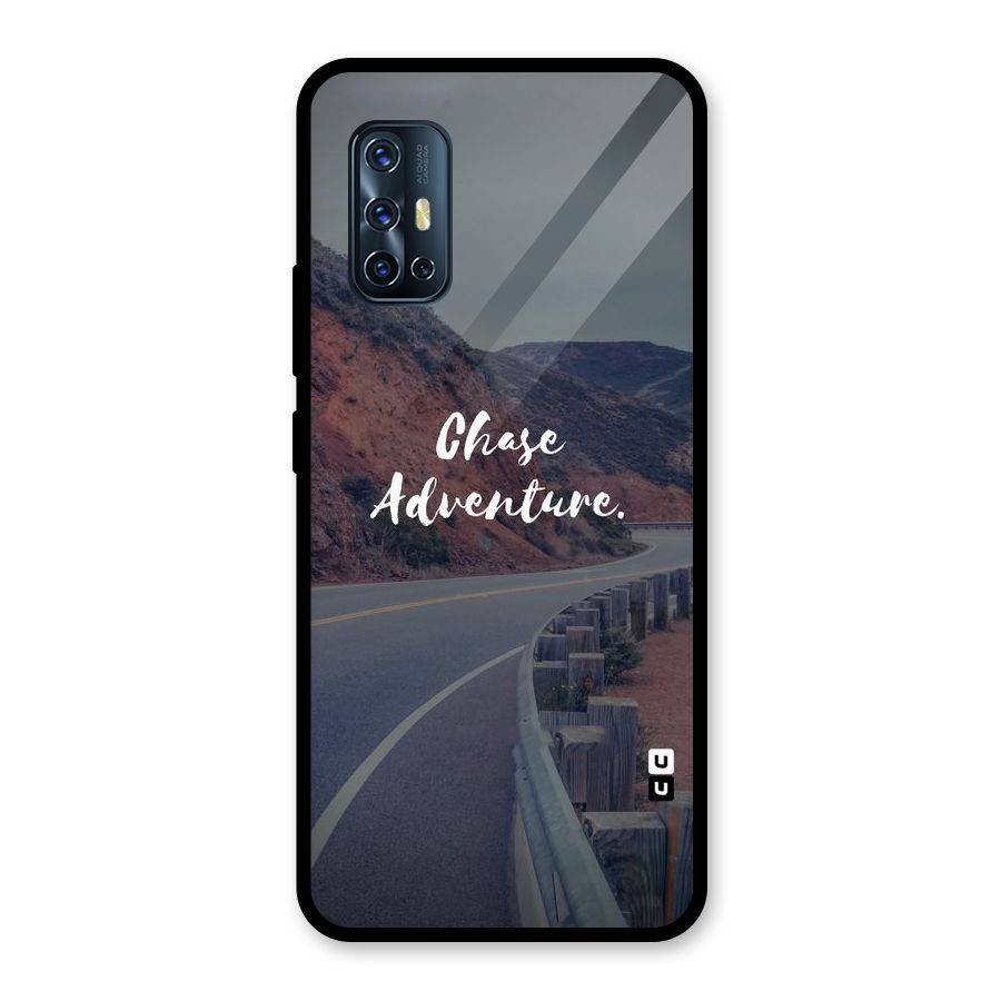 Chase Adventure Glass Back Case for Vivo V17