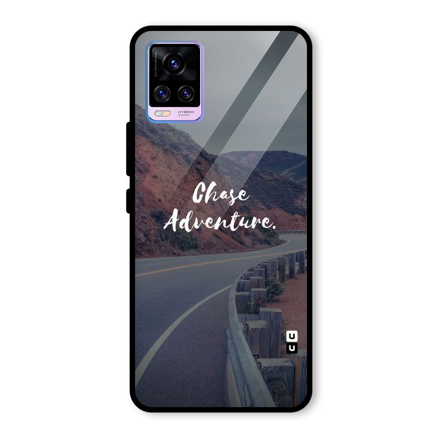 Chase Adventure Glass Back Case for Vivo V20 Pro