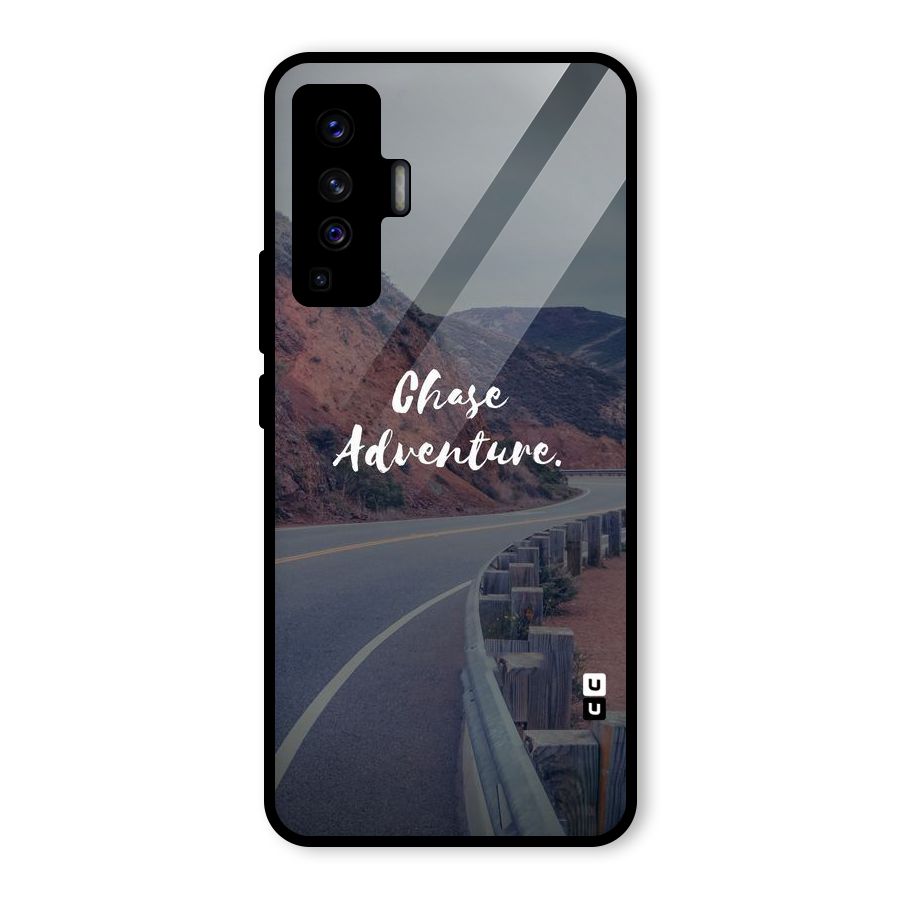 Chase Adventure Glass Back Case for Vivo X50