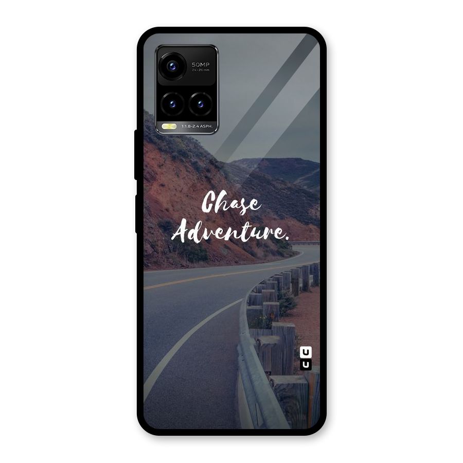 Chase Adventure Glass Back Case for Vivo Y21A