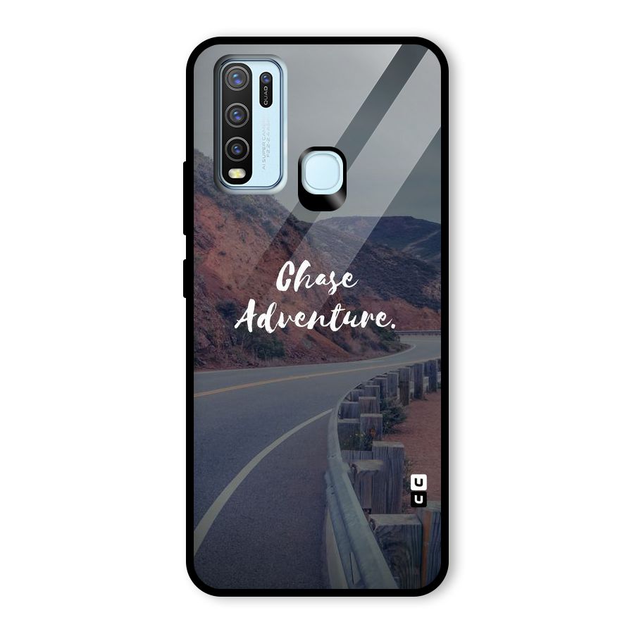 Chase Adventure Glass Back Case for Vivo Y30