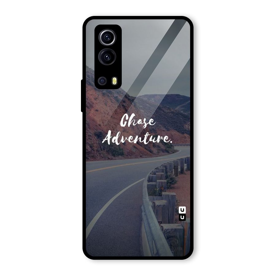 Chase Adventure Glass Back Case for Vivo iQOO Z3