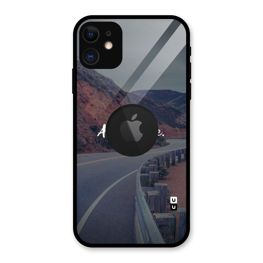 Chase Adventure Glass Back Case for iPhone 11 Logo Cut