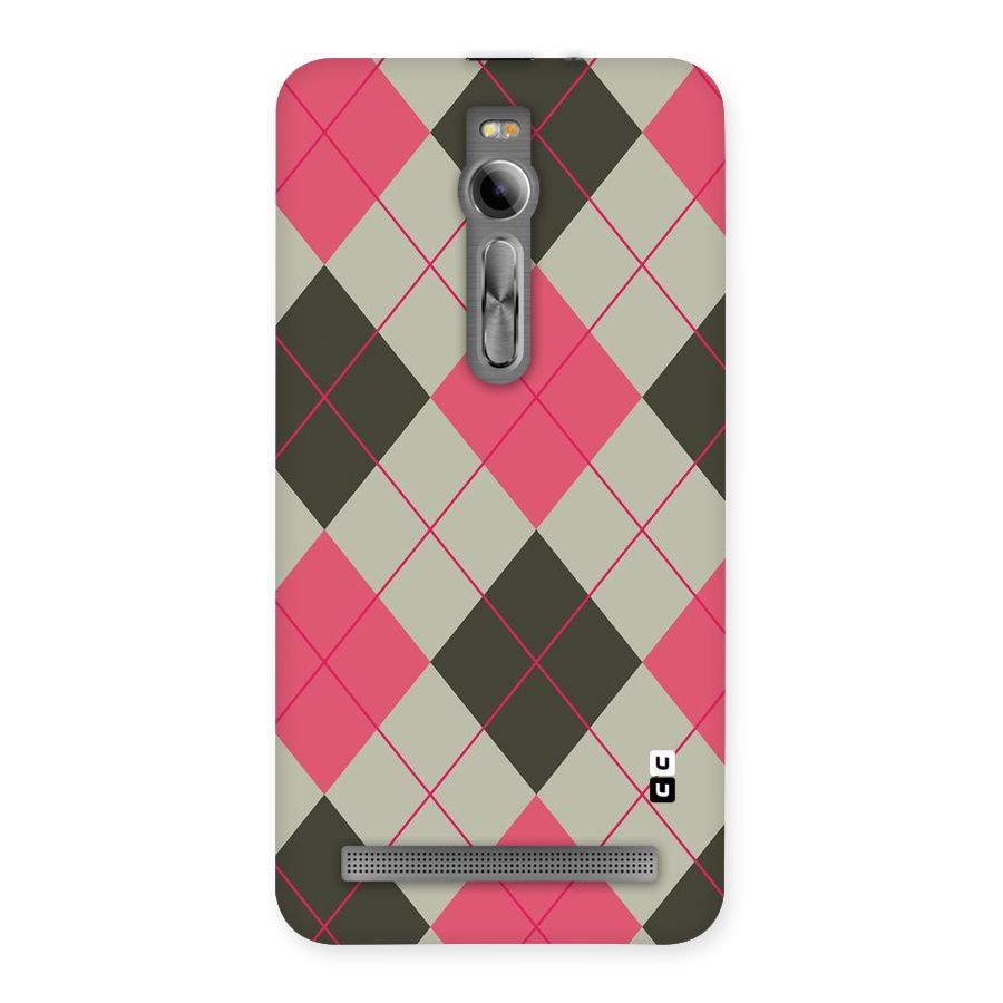 Check And Lines Back Case for Asus Zenfone 2