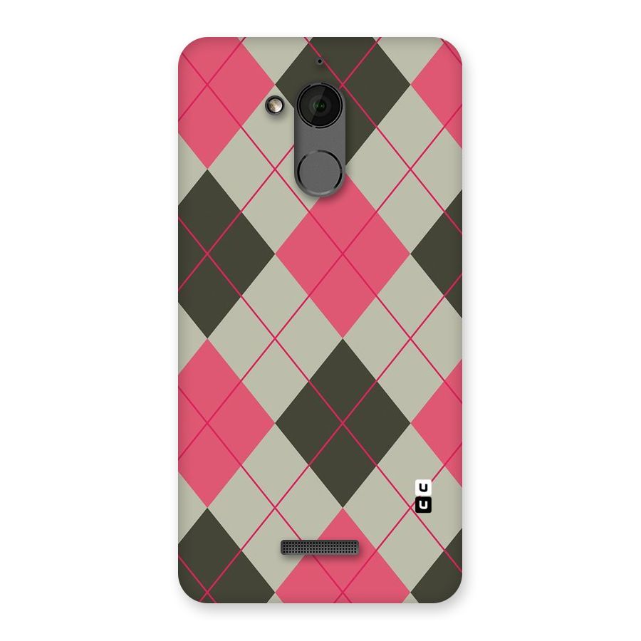 Check And Lines Back Case for Coolpad Note 5