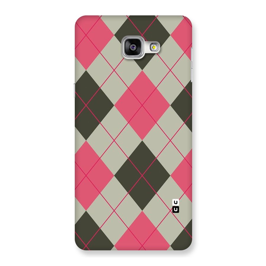 Check And Lines Back Case for Galaxy A9